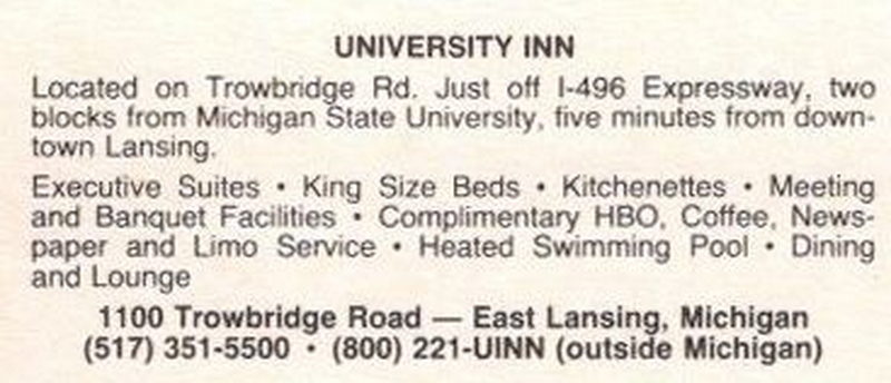 University Inn - Vintage Motel (newer photo)